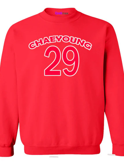 Polerón Twice Chaeyoung 29 Kpop Idol Korea Oversize Música Grafimax 3