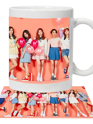Tazón Twice Globos Kpop Música Coreana Grafimax