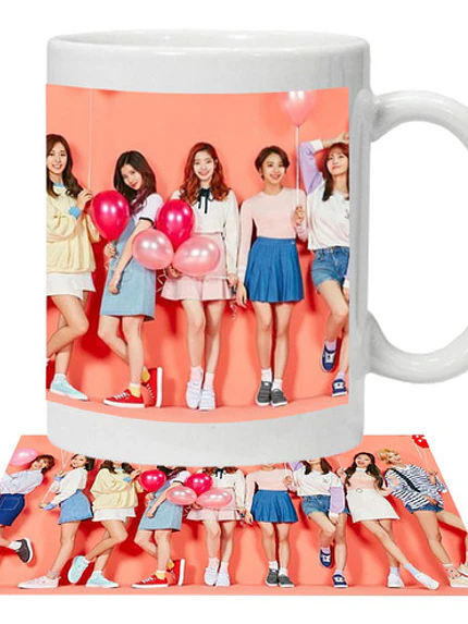 Tazón Twice Globos Kpop Música Coreana Grafimax 1