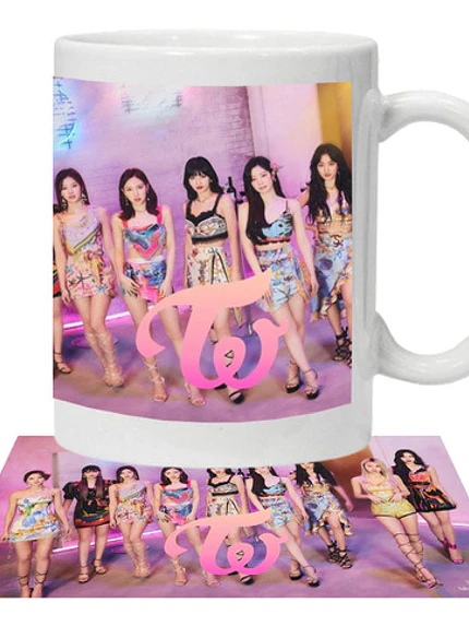 Tazón Grupo Twice Kpop Música Coreana Grafimax 1