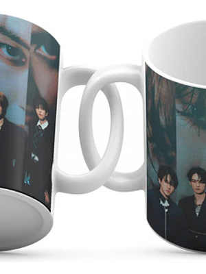 Tazón Mug Stray Kids Diseños 11 Oz Cerámica K-Pop Grafimax
