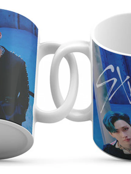 Tazón Mug Stray Kids Diseños 11 Oz Cerámica K-Pop Grafimax 9