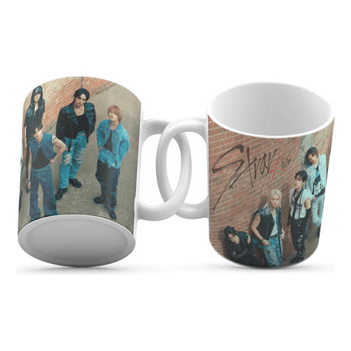 Tazón Mug Stray Kids Diseños 11 Oz Cerámica K-pop Grafimax 16