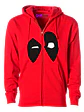 Polerón Deadpool Antihéroe Wade Wilson Juvenil Con Cierre Grafimax - Miniatura 1