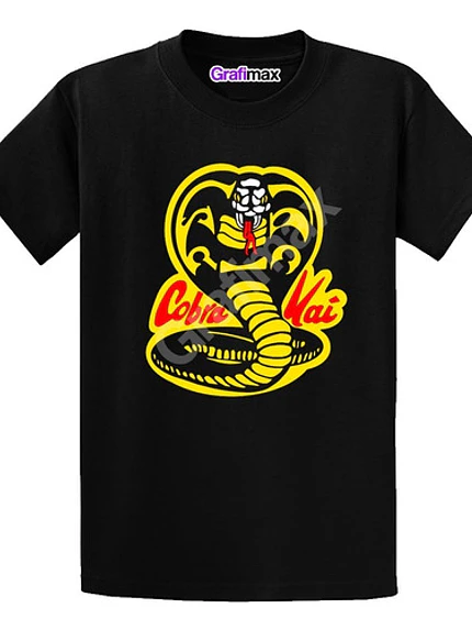 Polera Cobra Kai Serie Karate Kid Retro Grafimax 2