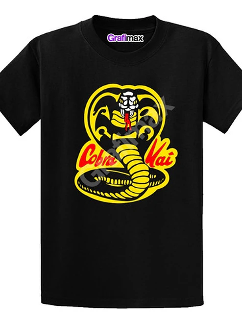 Polera Cobra Kai Serie Karate Kid Retro Grafimax 2