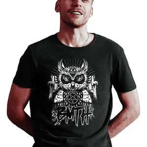 Polera Bring Me The Horizon Owl Buho Rock Música Grafimax