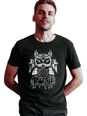 Polera Bring Me The Horizon Owl Buho Rock Música Grafimax