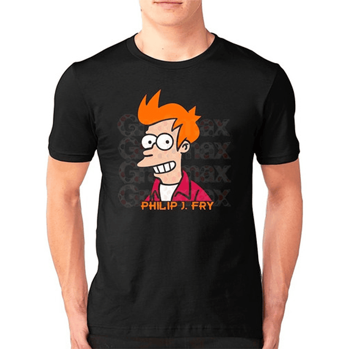 Polera Fry Futurama Philip J. Fry Hombre  Grafimax 1