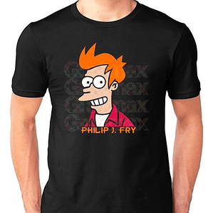 Polera Fry Futurama Philip J. Fry Hombre Grafimax