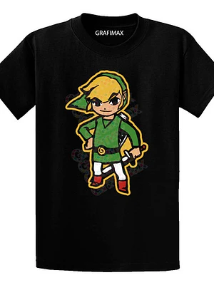 Polera Legend Of Zelda Link'S Draw Video Juegos Grafimax