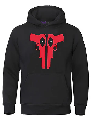 Polerón Deadpool Gunz Marvel Negro Grafimax