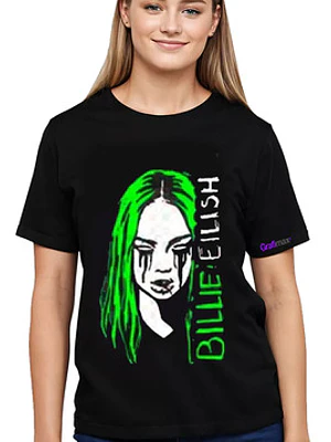 Polera Billie Eilish Black Tears Música Grafimax