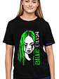 Polera Billie Eilish Black Tears Música Grafimax - Miniatura 1