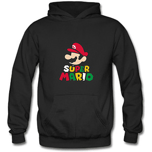 Polerón Mario Bross Logo Video Juegos Grafimax