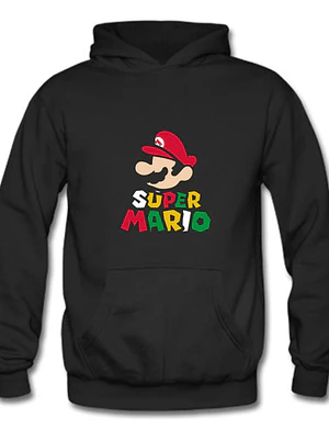 Polerón Mario Bross Logo Video Juegos Grafimax
