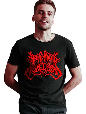 Polera Bring Me The Horizon Red Logo Rock Música Grafimax