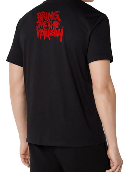 Polera Bring Me The Horizon Red Logo Rock Música Grafimax 2