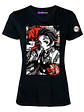 Polera Kimetsu No Yaiba Tanjiro Kamado Mujer Anime Grafimax - Miniatura 1