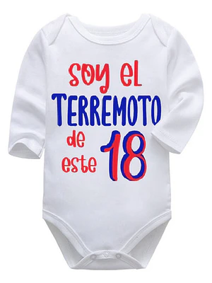 Body Bebe Pilucho Soy El Terremoto De Este 18 Chile Grafimax