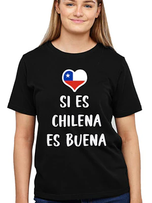 Polera Si Es Chilena Es Buena Fiestas Patrias Mujer Grafimax