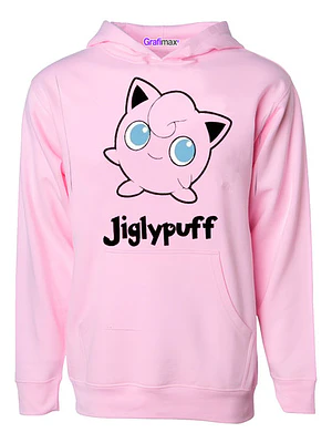 Poleron Giglypuff Poke Oversize Rosado Todas Las Tallas Grafimax