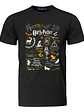 Polera Harry Potter Dorado Símbolos Libro Película Grafimax - Miniatura 1