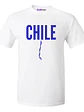 Polera Blanca Fiestas Patrias Chile 18 Mapa Unisex Grafimax - Miniatura 1