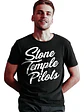 Polera Stone Temple Pilots Cursive Rock Música Grafimax - Miniatura 1