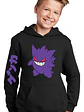 Polerón Gengar Todas Las Tallas Unisex Poke Go Diseños Grafimax - Miniatura 5