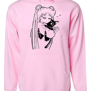 Polerón Mujer Sailor Moon Serena Silueta Anime Grafimax