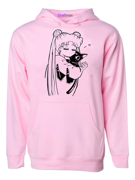 Polerón Mujer Sailor Moon Serena Silueta Anime Grafimax 1