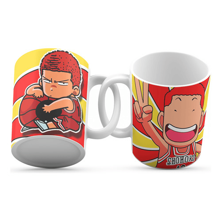 Tazón Slam Dunk 11oz Varios Diseños Anime Manga Grafimax 10