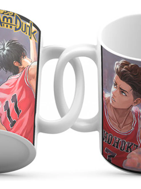 Tazón Slam Dunk 11Oz Varios Diseños Anime Manga Grafimax 12