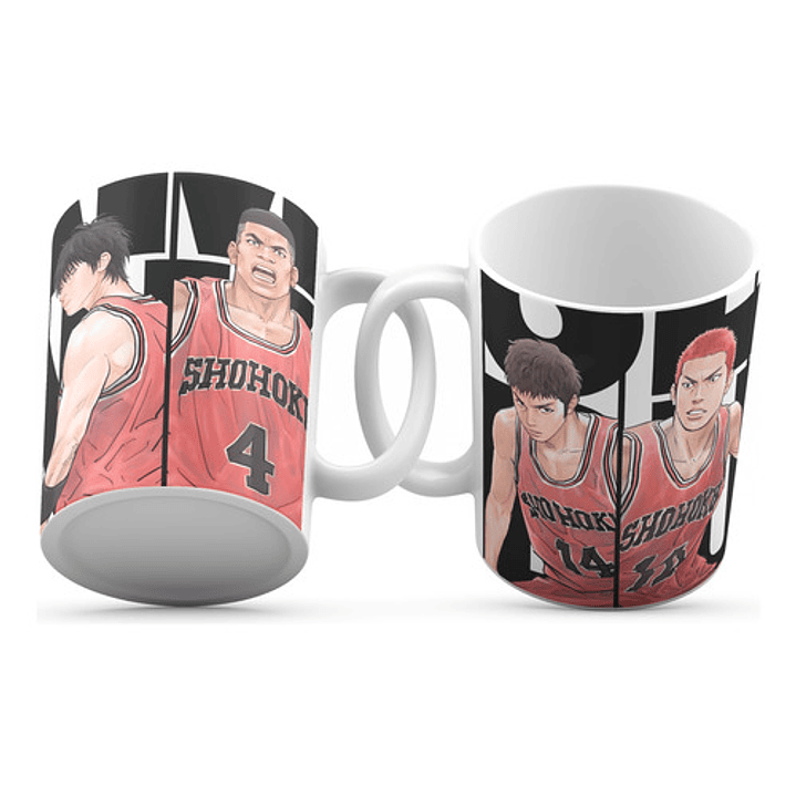 Tazón Slam Dunk 11oz Varios Diseños Anime Manga Grafimax 18