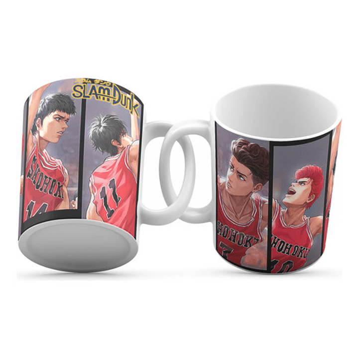 Tazón Slam Dunk 11oz Varios Diseños Anime Manga Grafimax 35