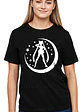 Polera Sailor Moon Serena Silueta Blanca Anime Grafimax - Miniatura 1