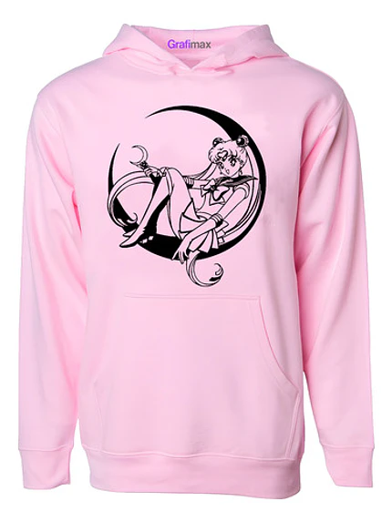 Poleron Sailor Moon Anime Silueta Mujer Grafimax 1