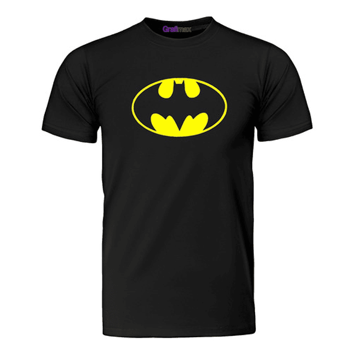 Polera Batman Dc Logo  Superhéroe Grafimax 1