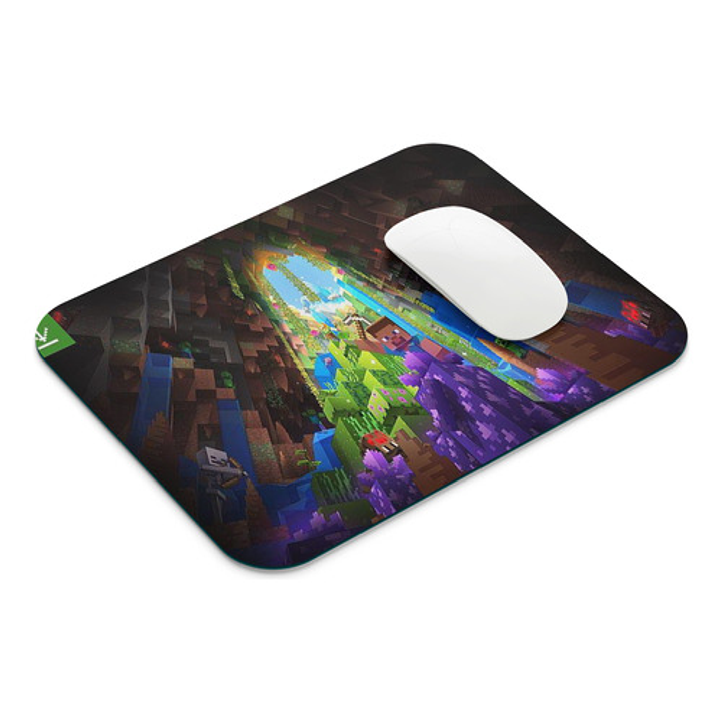 Mouse Pad Minecraft Diseños 17x21 Cms Videojuegos Grafimax 4