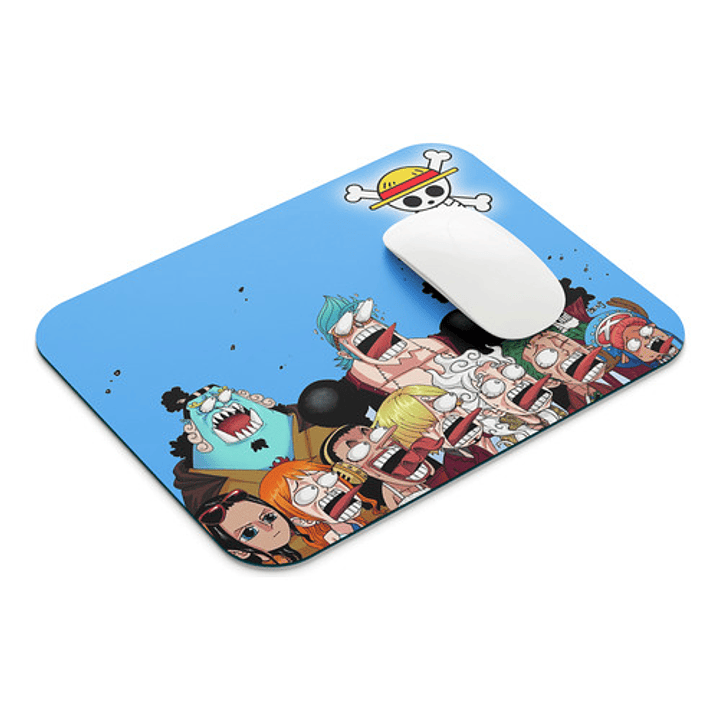 Mouse Pad Ratón One Piece Diseños 21x17 Cms Anime Grafimax 10