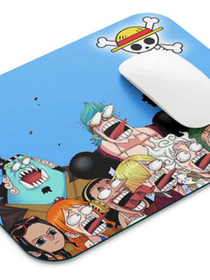 Mouse Pad Ratón One Piece Diseños 21X17 Cms Anime Grafimax 10