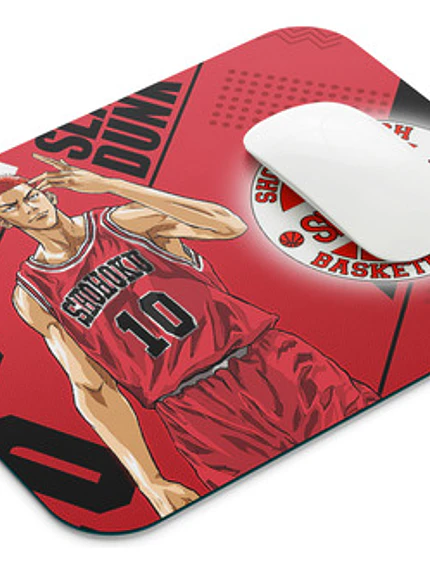 Mouse Pad Ratón Slam Dunk Liso 21X17 Cms Anime Grafimax 7