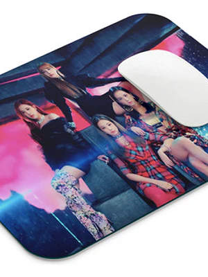 Mouse Pad Black Pink DiseÃ±os 17x21 Cms K-pop Grafimax
