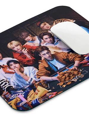 Mouse Pad Stray Kids Diseños 17x21 Cms K-pop Grafimax