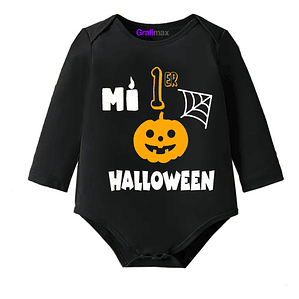 Body Pilucho bebé Mi 1er Halloween Disfraz Grafimax
