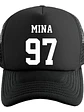 Jockey Gorro Twice Mina 97 Kpop Corea Grafimax - Miniatura 1