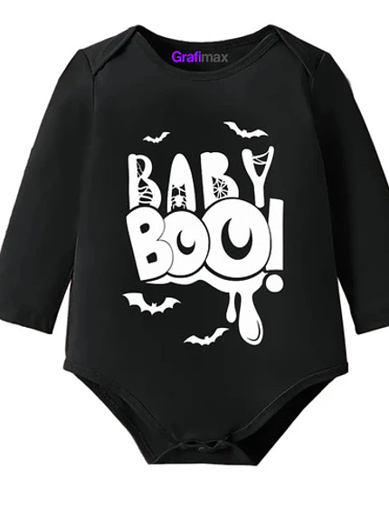 Body Pilucho bebé Halloween Baby Boo! Disfraz Grafimax 1