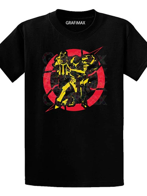 Polera Super Metroid Samus Videojuegos Retro Games Grafimax 1