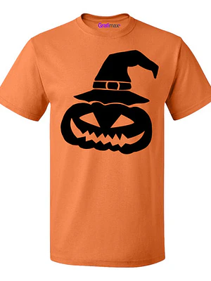 Polera Halloween Calabaza Embrujada - Grafimax